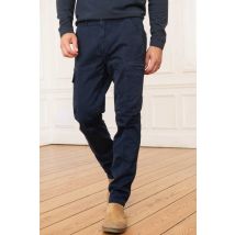 AERONAUTICA MILITARE - pantalones cargo azul oscuro para hombre
