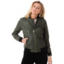 CITYZEN - Bomber femme en cuir de mouton
