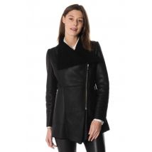 CITYZEN - Perfecto long en mouton retourné