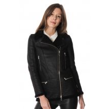 CITYZEN - Veste en mouton retourné femme