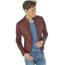 Blouson homme cityzen CALCUTTA OXBLOOD