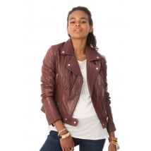 ROSE GARDEN - Perfecto bordeaux femme Rose Garden