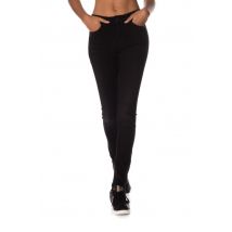 KAPORAL - Jean noir femme coupe skinny