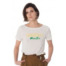 LA PETITE éTOILE - Camiseta beige de mujer