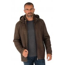 LEVINSKY - Blouson homme en agneau retourné