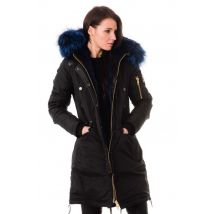 NICOLE BENISTI - Manteau Femme Brera Noir Bleu