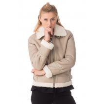 SCHOTT - Bombardier femme coloris beige