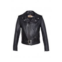 SCHOTT - Perfecto Schott homme en cuir de vachette noir
