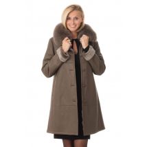 GIOVANNI - Mouton retourné avec fourrure de renard