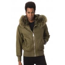GIOVANNI - Blouson avec gilet en fourrure amovible