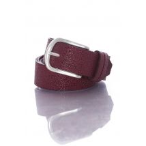 VANZETTI - Cinturón de cuero Vanzetti púrpura para mujer