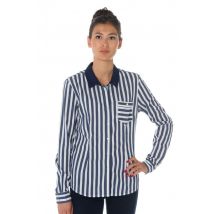 KAPORAL - Chemise bleue et blanche à rayures Kaporal femme