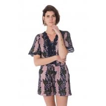 KAPORAL - Combi short femme rose et bleue