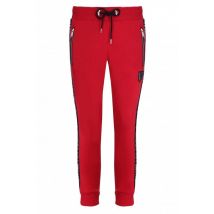 HORSPIST - Pantalones de jogging rojos con pedrería Horspist