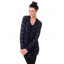 KAPORAL - Gilet long bleu marine kaporal femme