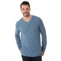 KAPORAL - Pull fin Kaporal couleur bleu jean