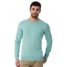 SCOTCH AND SODA - Pull turquoise effet chiné homme