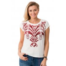 KAPORAL - Tee-shirt blanc avec impression