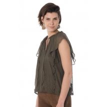 KAPORAL - Tee-shirt de soirée vert kaki