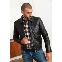 DAYTONA - Giacca in pelle da uomo Daytona nera
