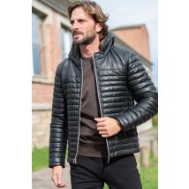 OAKWOOD - Chaqueta fina y cálida para hombre en negro