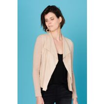 OAKWOOD - Blouson léger en cuir de chèvre et textile