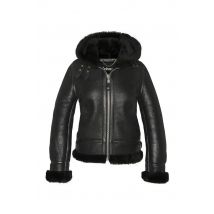 SCHOTT - Bombardier type B-3 noir pour femme