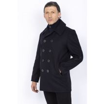 SCHOTT - Caban homme SCHOTT en laine actualisé