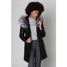 CITYZEN - Veste longue cuir d'agneau