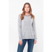 LE TEMPS DES CERISES - Maglia a maniche lunghe grigio chiaro