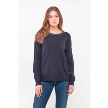 LE TEMPS DES CERISES - Pull fin bleu marine