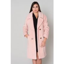 OAKWOOD - Veste mi longue rose poudré