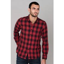 MCS - Chemise rouge à carreaux