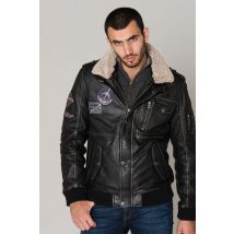 Blouson homme gipsy REBOMB BLACK BEIGE