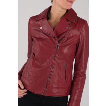 ROSE GARDEN - Chaqueta Biker rojo talla grande mujer