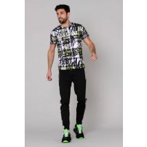 HORSPIST - Teeshirt graffiti blanc et noir