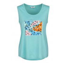 KAPORAL - Débardeur femme bleu turquoise