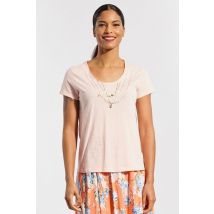 KAPORAL - Tee-shirt orange pâle femme