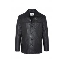 SCHOTT - Veste en cuir épais noire