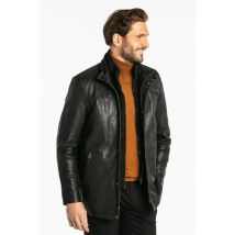 DAYTONA - Veste homme en cuir noir