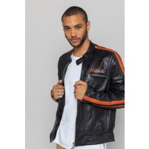 - Blouson en cuir Japan Trophy Racing