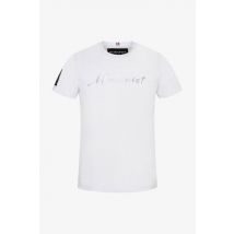 HORSPIST - T-shirt en panne de velours logo argenté