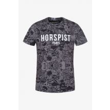 HORSPIST - Tee-shirt noir imprimé cartoon