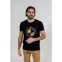 Tee shirt homme Patrouille de France COMPASS TRIM BLACK