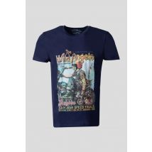 Tee shirt homme redskins ANGELS EASY NAVY