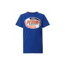 PETROL INDUSTRIES - Camiseta de manga corta azul