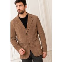 Cazadora hombre serge pariente BILLY GOAT SUEDE TAUPE