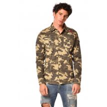 VON DUTCH - Chemise homme camouflage