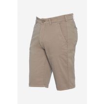 SCHOTT - Short chino homme beige