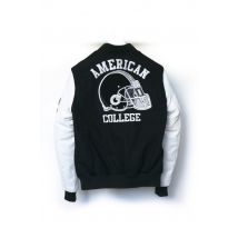 Blouson homme american college TEDDY VARSITY VINT00035